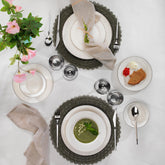 Schafer Fiesta 24 Parça Yemek Takımı Platin